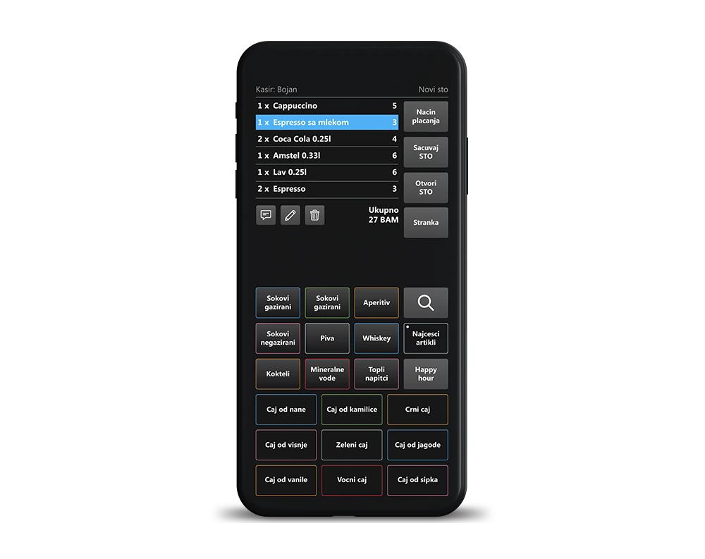 Sky Touch aplikacija